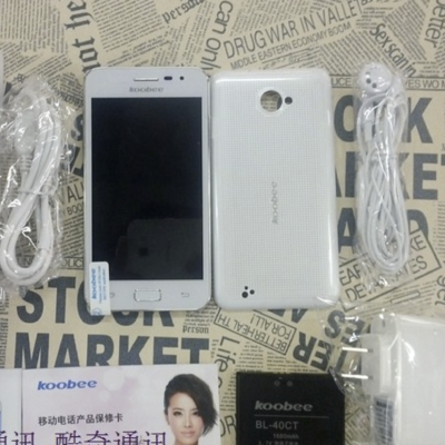 Koobee n91 android 4.1 quad core 1.2ghz dual sim 4.3 inch wvga 3g wcdma 5.0mp