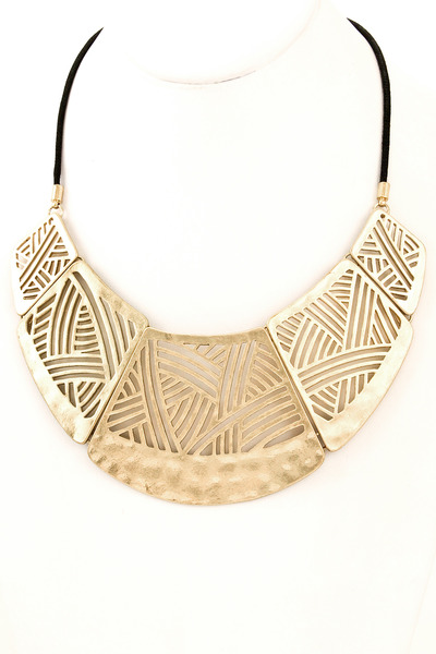 Filigree Bib Necklace