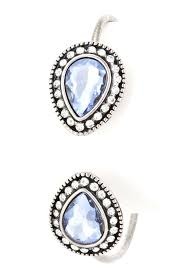 Glassed Teardrop Bangle 