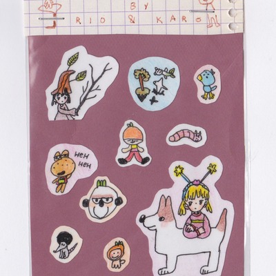 Stickers: beenie man