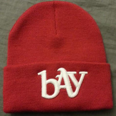 Bay beanie red
