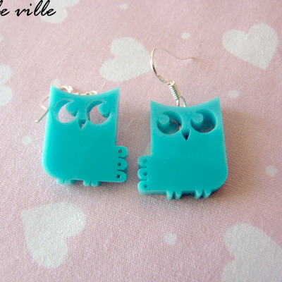 Owl earrings