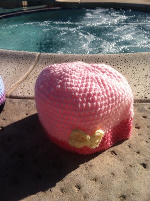 Sleeping Beauty inspired beanie