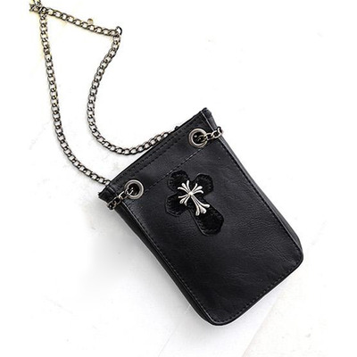 Cross pattern crossbody bag