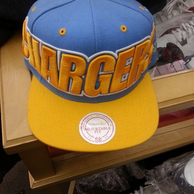 Mitchell & ness nfl snap back san diego chargers