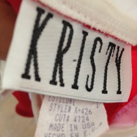 White Collar Red Dress - Thumbnail 1