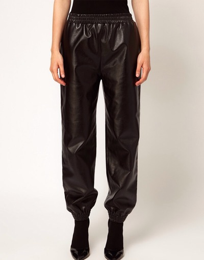 Leather Sweats 
