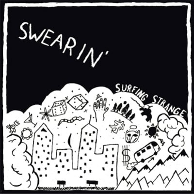 Swearin' "surfing strange" 12" lp (salinas)