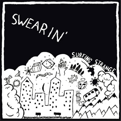 Swearin' "surfing strange" 12" lp (salinas)