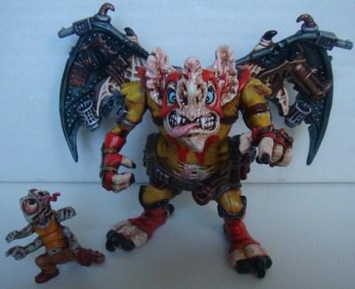 Custom painted wingnut & screwloose