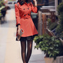 3/4 Sleeve Elegant LadiesTrench Coat - Thumbnail 2