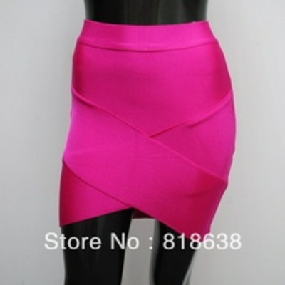V-cut bandage skirt - Thumbnail 3