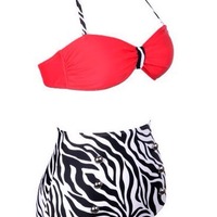 HIGH WAISTED BIKINI - Thumbnail 1