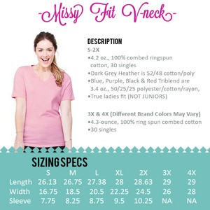 Pink Locket Lady Vneck - Thumbnail 1