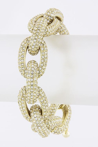 Limaj Pave Chain Link Bracelet