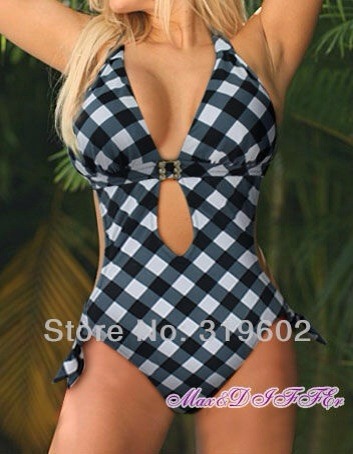 Checker Pattern One Piece