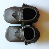 Chocolate Brown Moccasins - Thumbnail 1