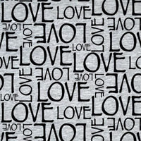 Grey "Love" Leggings - Thumbnail 1