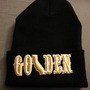GOLDEN Beanie Black-2