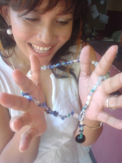 Communication Crystal Healing Necklace