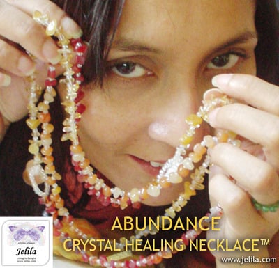 Abundance Necklace Crystal Healing 