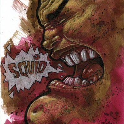 A squid called sebastian