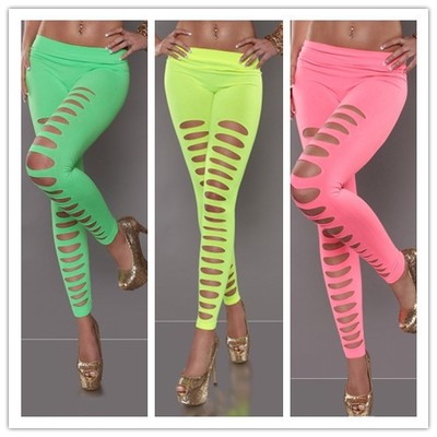 Cut Out Punk Leggings