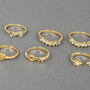 Bow Stackable Midi Rings-1
