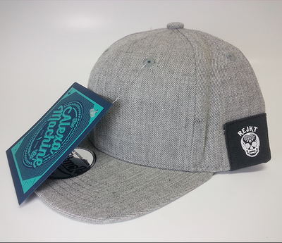 Grey Wool Rejkt Snapback
