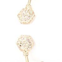 Pave Hexagon Cuff - Thumbnail 1