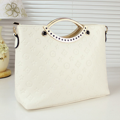 Embossed handbag