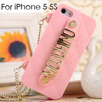 MOSCHINO Silicone Bag Case For iPhone 5S - Thumbnail 2