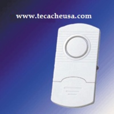 Vibrate sensitive home alarm attaches to windows and doors (diy)