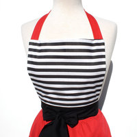 Stripes and Red Chic  Apron - Thumbnail 1