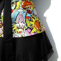 Pop Art  Retro Vintage Inspired 1950s Diner 50s Apron - Thumbnail 1