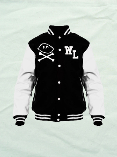 WOOL WILD LETTERMAN JACKET