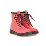 Ladies Round Toe Lace Up Boots - Thumbnail 1