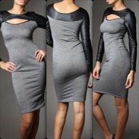 Faux Leather Midi - Thumbnail 1