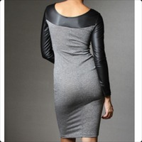 Faux Leather Midi - Thumbnail 3