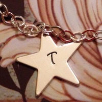 Sterling Silver Star Bracelet - Thumbnail 1