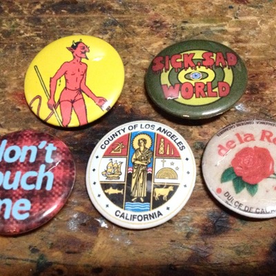 Rad pinback button set