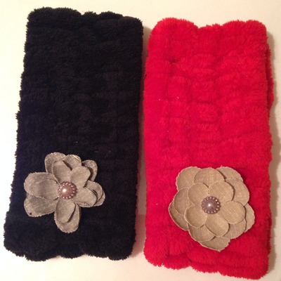 Wool headband ear warmer