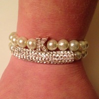 Initial Bling Bracelet - Thumbnail 1
