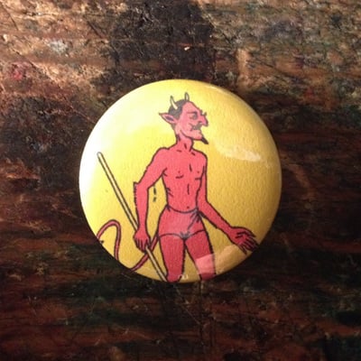 El diablito pinback button - Thumbnail 4