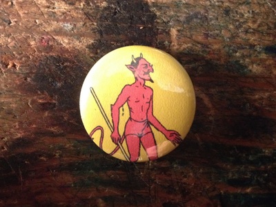 El Diablito Pinback Button