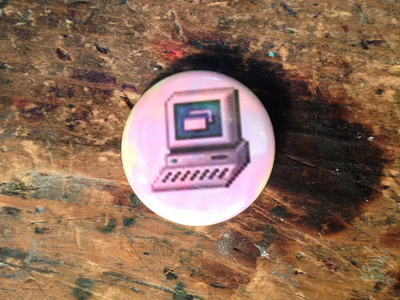 My Computer Pinback Button