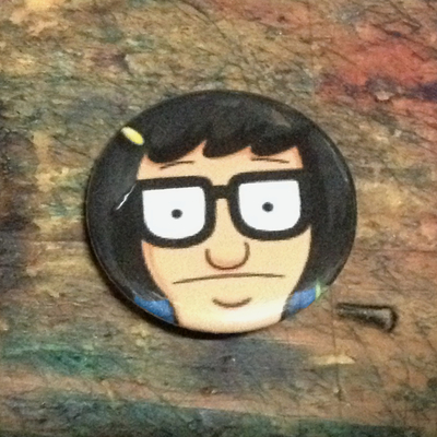 Tina belcher pinback button - Thumbnail 5