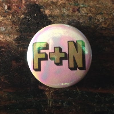F+n pinback button - Thumbnail 3