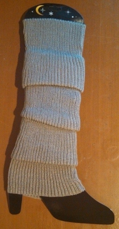 LEG WARMER-light grey 