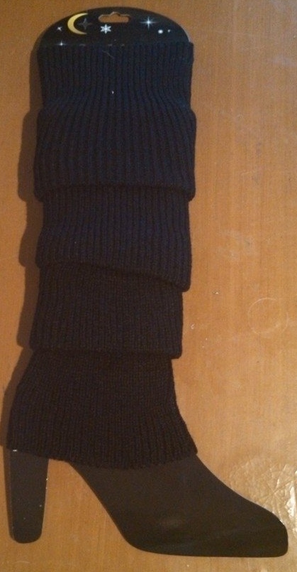 LEG WARMER-black 